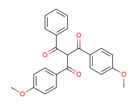 2-benzoyl-1,3-bis-(4-methoxy-phenyl)-propane-1,3-dione