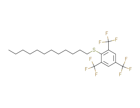 dodecyl-(2,4,6-tris-trifluoromethyl-phenyl)-sulfide