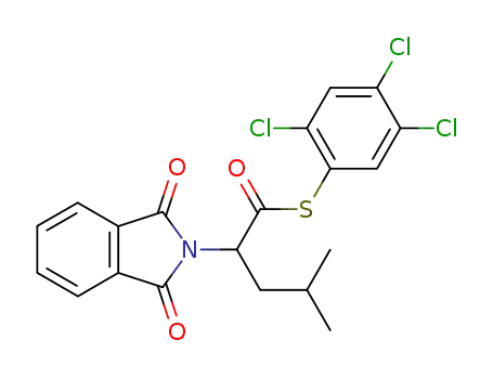 <i>N</i>,<i>N</i>-phthaloyl-<i>DL</i>-thioleucine-<i>S</i>-(2,4,5-trichloro-phenyl ester)