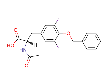 3.5-diiodo-<i>O</i>-benzyl-<i>N</i>-acetyl-L-tyrosine