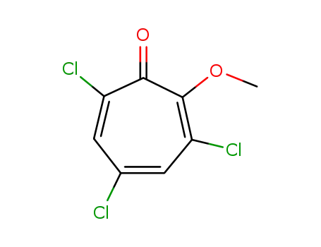 3,5,7-trichloro-2-methoxy-cycloheptatrienone