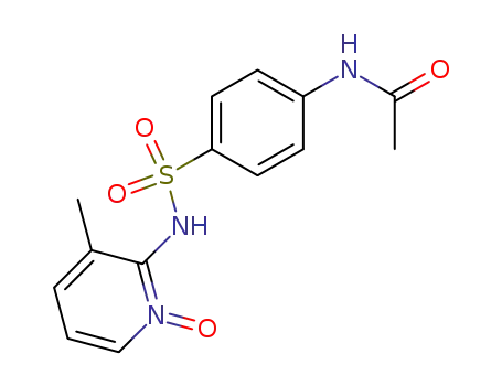 <i>N</i>-acetyl-sulfanilic acid-(3-methyl-1-oxy-[2]pyridylamide)