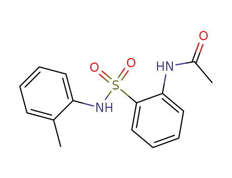 2-acetylamino-benzenesulfonic acid <i>o</i>-toluidide