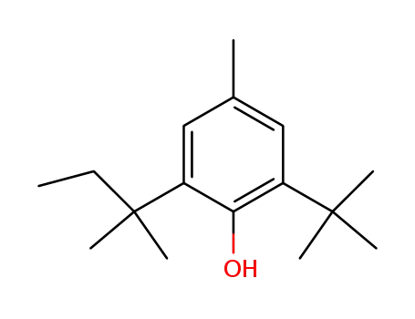 4-Hydroxy-1-methyl-3-<i>tert</i>.-butyl-5-<i>tert</i>.-pentyl-benzol