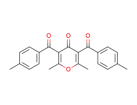2,6-dimethyl-3,5-di-<i>p</i>-toluoyl-pyran-4-one