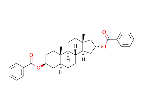 3β,16α-bis-benzoyloxy-5α-androstane