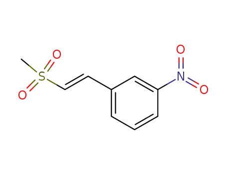 Benzene, 1-[2-(methylsulfonyl)ethenyl]-3-nitro-, (E)-