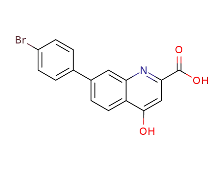7-(4-bromo-phenyl)-4-hydroxy-quinoline-2-carboxylic acid