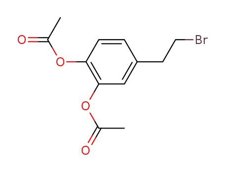1,2-diacetoxy-4-(2-bromo-ethyl)-benzene
