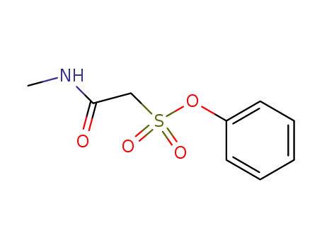Molecular Structure of 98996-75-9 (phenoxysulfonyl-acetic acid methylamide)