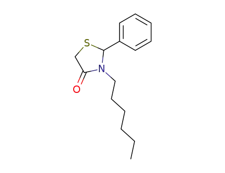 3-hexyl-2-phenyl-thiazolidin-4-one