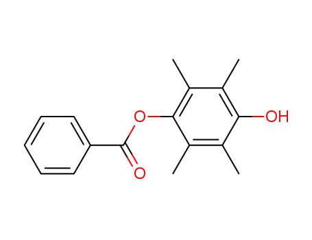1,4-Benzenediol, 2,3,5,6-tetramethyl-, monobenzoate