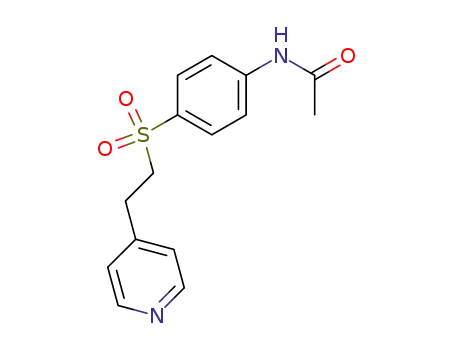 Molecular Structure of 741201-50-3 (<i>N</i>-[4-(2-pyridin-4-yl-ethanesulfonyl)-phenyl]-acetamide)