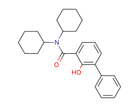 2-hydroxy-biphenyl-3-carboxylic acid dicyclohexylamide