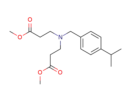 3,3'-(4-isopropyl-benzylimino)-di-propionic acid dimethyl ester