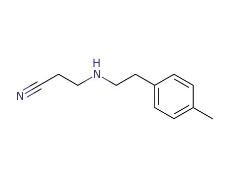 <i>N</i>-(4-methyl-phenethyl)-β-alanine nitrile
