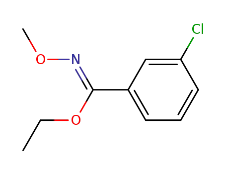 ethyl (Z)-O-methyl-m-chlorobenzohydroximate