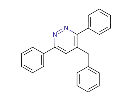 4-benzyl-3,6-diphenyl-pyridazine