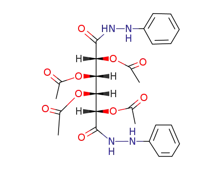 tetra-<i>O</i>-acetyl-galactaric acid bis-(<i>N</i>'-phenyl-hydrazide)