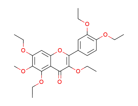 3,5,7-triethoxy-2-(3,4-diethoxy-phenyl)-6-methoxy-chromen-4-one