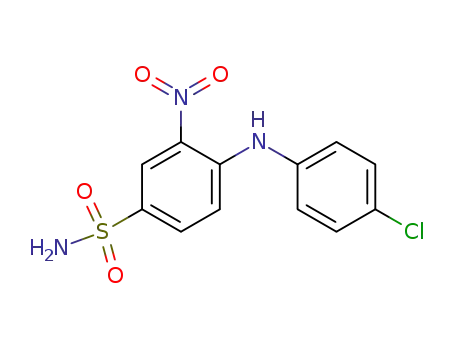 4-(4-chloro-anilino)-3-nitro-benzenesulfonic acid amide