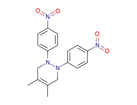 4,5-dimethyl-1,2-bis-(4-nitro-phenyl)-1,2,3,6-tetrahydro-pyridazine