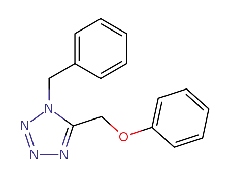 1-benzyl-5-phenoxymethyl-1<i>H</i>-tetrazole