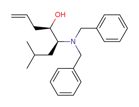 (4R,5S)-5-Dibenzylamino-7-methyl-oct-1-en-4-ol