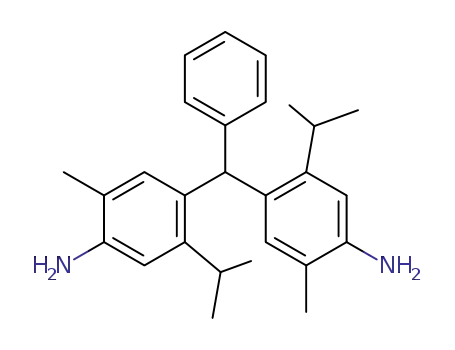 bis-(4-amino-2-isopropyl-5-methyl-phenyl)-phenyl-methane