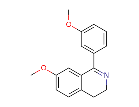 7-methoxy-1-(3-methoxy-phenyl)-3,4-dihydro-isoquinoline