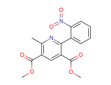 2-methyl-6-(2-nitro-phenyl)-pyridine-3,5-dicarboxylic acid dimethyl ester