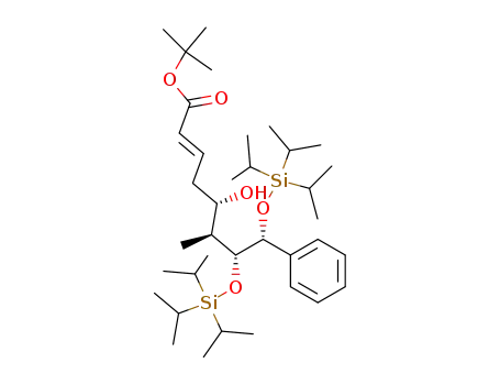 (E)-(5S,6S,7R,8R)-5-Hydroxy-6-methyl-8-phenyl-7,8-bis-triisopropylsilanyloxy-oct-2-enoic acid tert-butyl ester