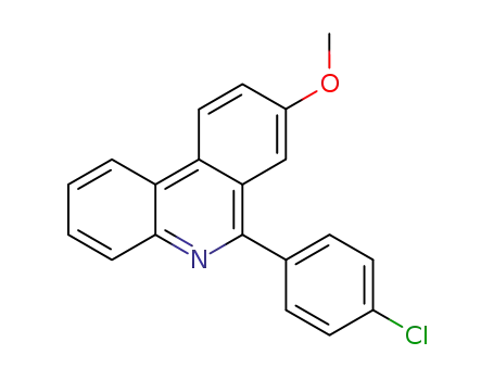 6-(4-chloro-phenyl)-8-methoxy-phenanthridine