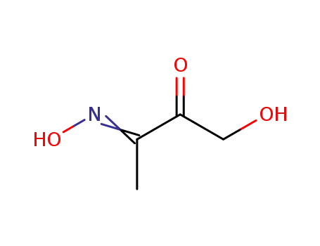 Molecular Structure of 2840-12-2 (2,3-Butanedione, 1-hydroxy-, 3-oxime)
