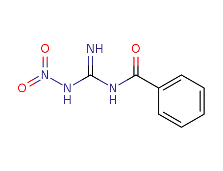 Molecular Structure of 89977-66-2 ([(N-benzoylcarbamimidoyl)amino]-hydroxy-oxo-azanium)