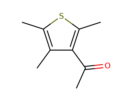 Molecular Structure of 29874-08-6 (Ethanone, 1-(2,4,5-trimethyl-3-thienyl)-)