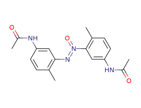 Molecular Structure of 138805-32-0 (5,5-(Diacetylamino)-2,2-dimethylazoxybenzene)