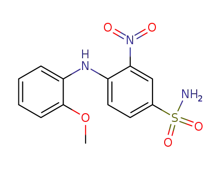 4-<i>o</i>-anisidino-3-nitro-benzenesulfonic acid amide