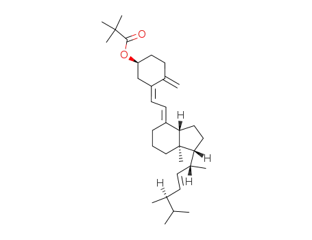 (3<i>S</i>)-3-pivaloyloxy-9.10-seco-ergostatetraene-(5<i>t</i>.7<i>c</i>.10<sup>(19)</sup>.22<i>t</i>)
