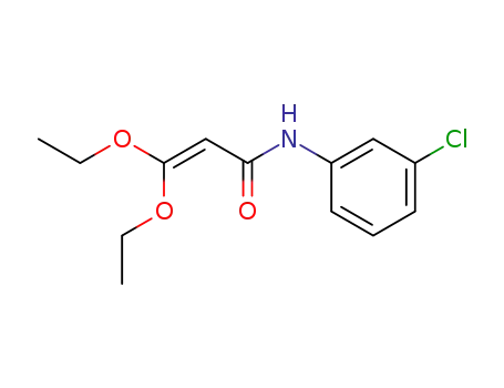 3,3-diethoxy-acrylic acid-(3-chloro-anilide)