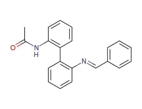<i>N</i>-(2'-benzylidenamino-biphenyl-2-yl)-acetamide