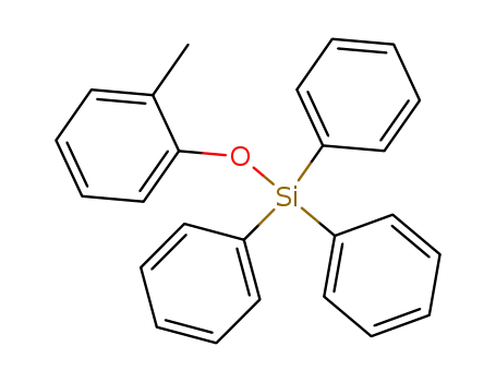 triphenyl-<i>o</i>-tolyloxy-silane