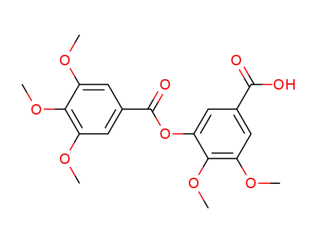 3,4-dimethoxy-5-(3,4,5-trimethoxy-benzoyloxy)-benzoic acid