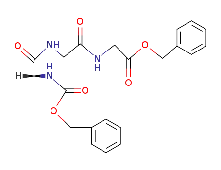 <i>N</i>-[<i>N</i>-(<i>N</i>-benzyloxycarbonyl-alanyl)-glycyl]-glycine benzyl ester