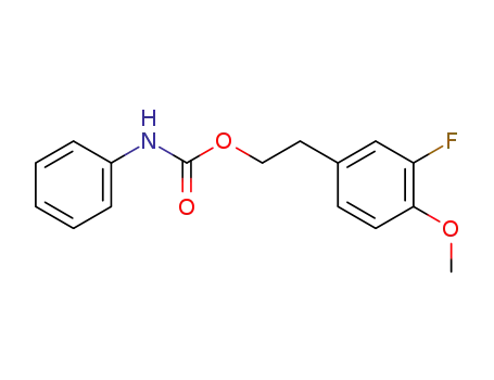 phenyl-carbamic acid-(3-fluoro-4-methoxy-phenethyl ester)