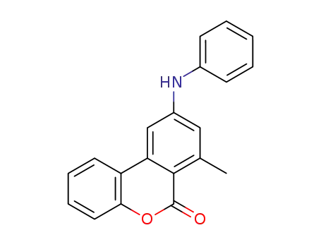 9-anilino-7-methyl-benzo[<i>c</i>]chromen-6-one