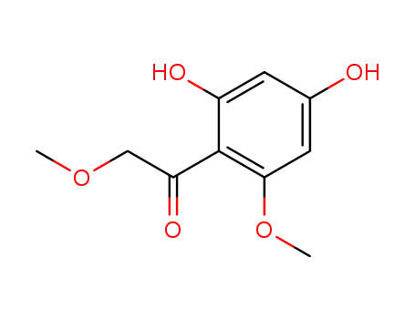 Molecular Structure of 62330-14-7 (Ethanone, 1-(2,4-dihydroxy-6-methoxyphenyl)-2-methoxy-)
