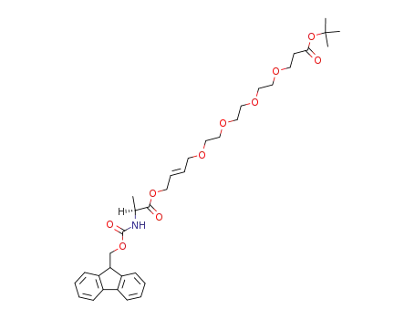 (E)-17-[N-(9-fluorenylmethoxycarbonyl)-L-alanyloxy]-4,7,10,13-tetraoxa-15-heptadecenoic acid tert-butyl ester