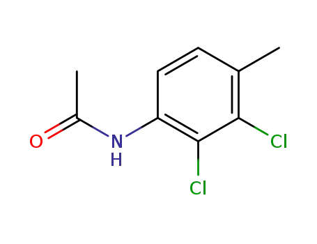 Molecular Structure of 136403-10-6 (acetic acid-(2,3-dichloro-4-methyl-anilide))