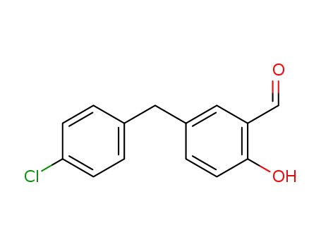 Benzaldehyde, 5-[(4-chlorophenyl)methyl]-2-hydroxy-